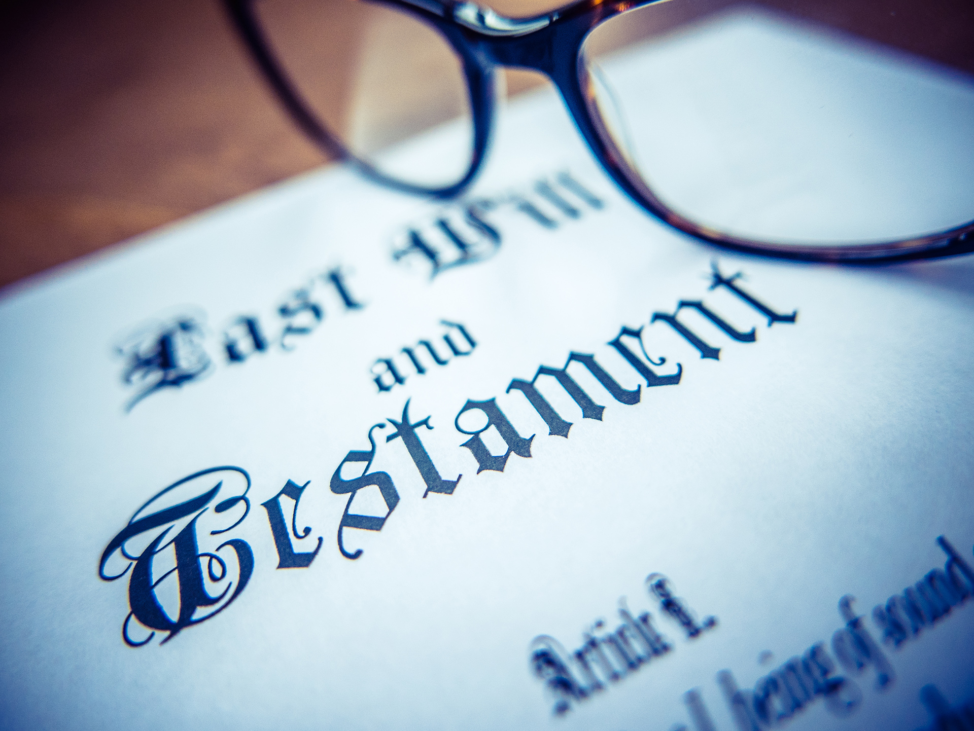 Last Will And Testament last will and testament