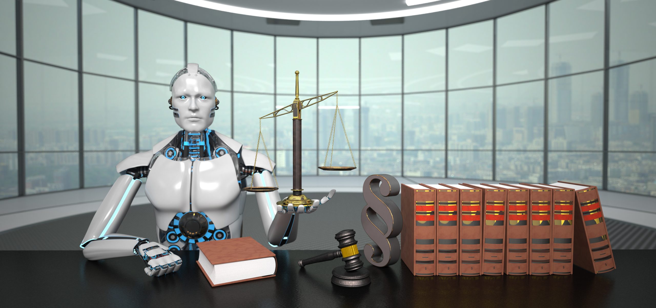 Humanoid Robot Lawyer